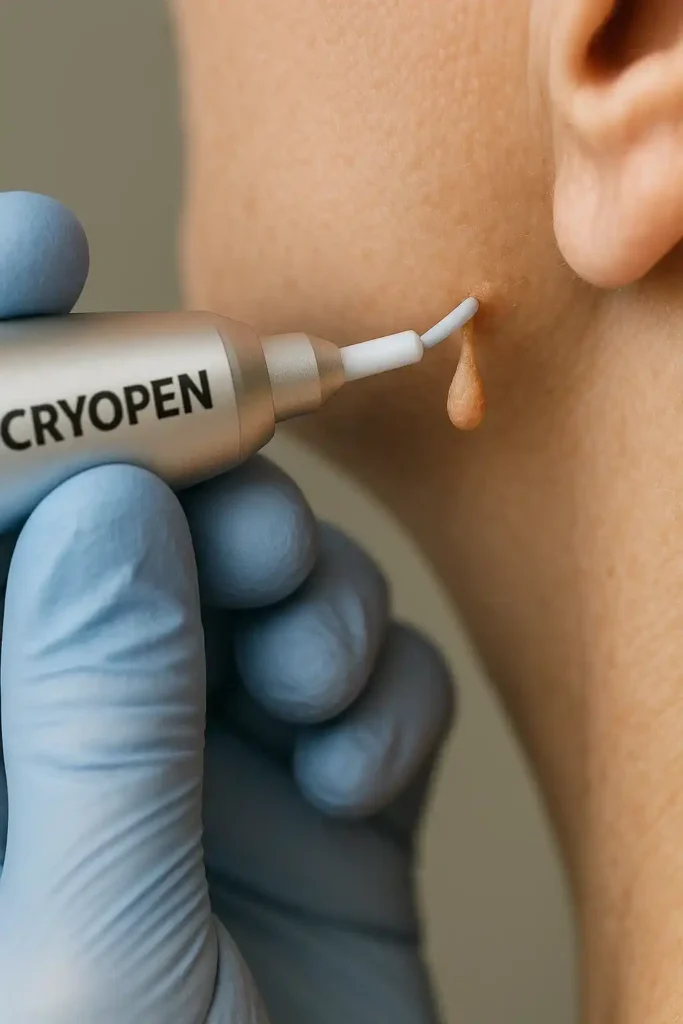 Cryopen for skin tags removal Chorleywood speak to our team today!