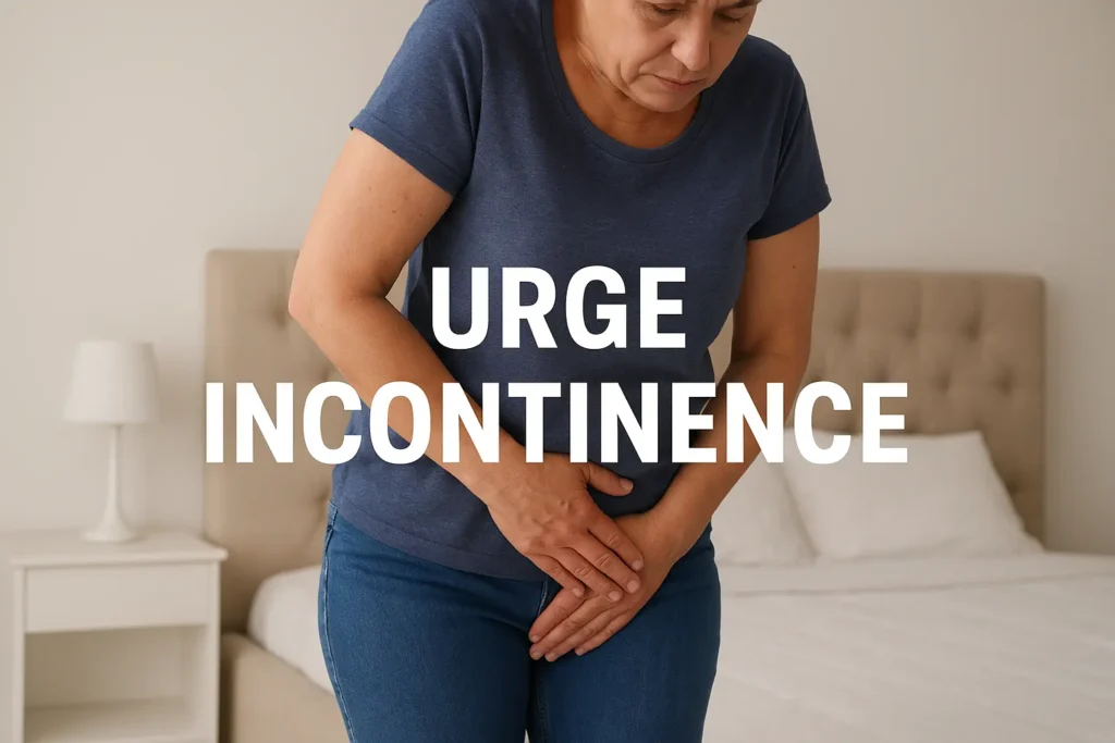 how to manage urge incontinence Chorleywood symptoms