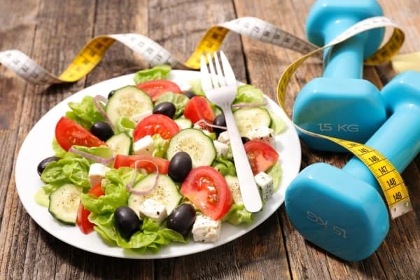 Example of good diet and exercise Chorleywood