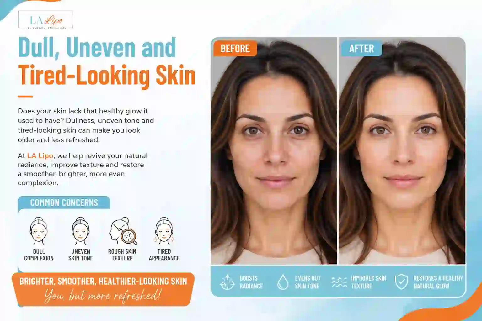 Sign #5: Dull, Uneven and Tired-Looking Skin Chorleywood