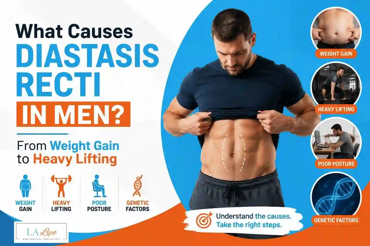 What Causes Diastasis Recti in Men? From Weight Gain to Heavy Lifting Chorleywood